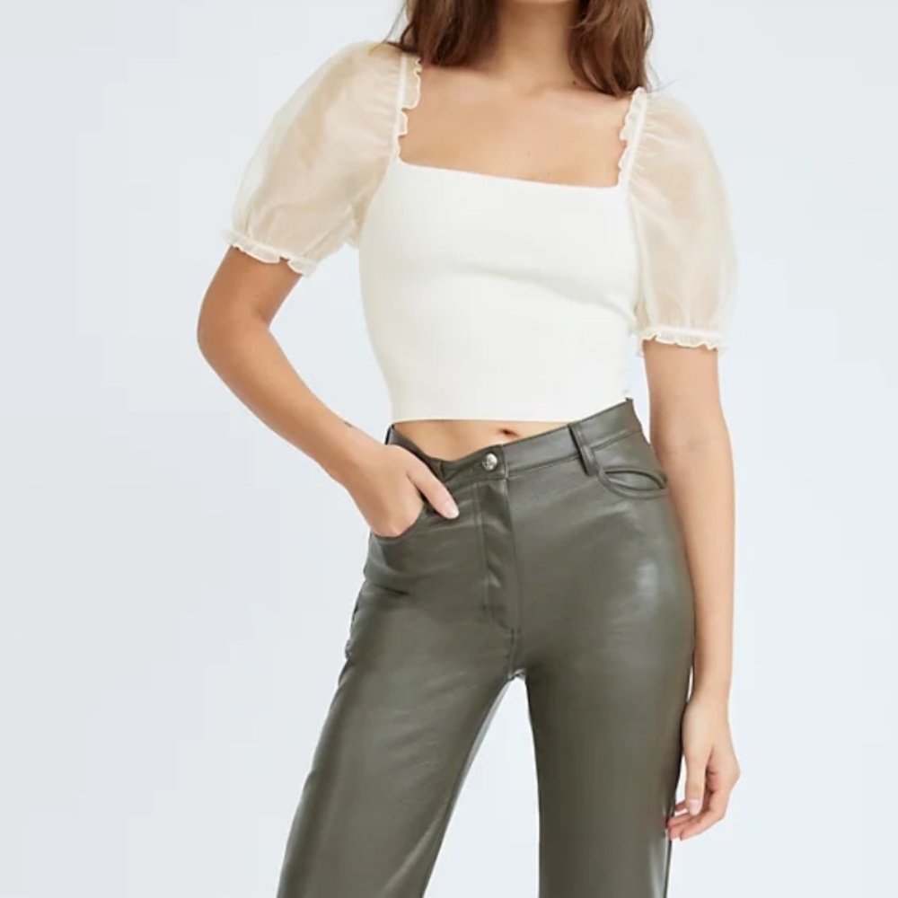 Wilfed SHEER-SLEEVE TOP - Picture 4 of 5